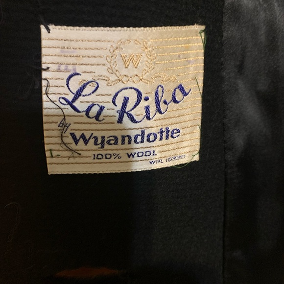 Vintage 50s wool coat - Picture 2 of 5